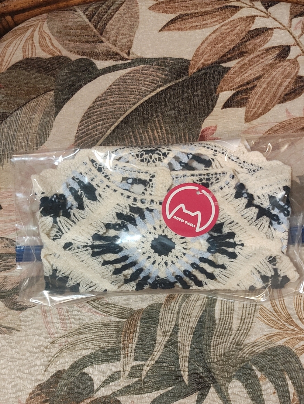 PETS: DOG CROCHET SHIRT - BLUE DIAMONDS - Picture 16 of 16